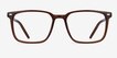 Chief Brown AcetateEyeglass Frames from EyeBuyDirect, Front View