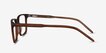 Chief Brown AcetateEyeglass Frames from EyeBuyDirect, Side View