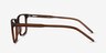 Chief Brown AcetateEyeglass Frames from EyeBuyDirect, Side View
