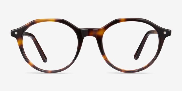 Moby Tortoise AcetateEyeglass Frames from EyeBuyDirect, Front View