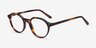 Moby Tortoise AcetateEyeglass Frames from EyeBuyDirect, Angle View