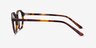 Moby Tortoise AcetateEyeglass Frames from EyeBuyDirect, Side View