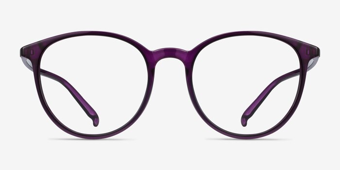 Macaron Violet Plastique Montures de lunettes de vue d'EyeBuyDirect