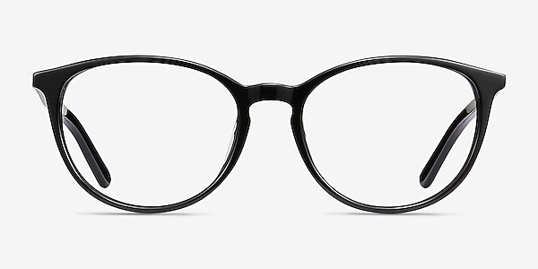 Messenger Noir Acétate Montures de lunettes de vue