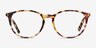 Messenger Tortoise AcetateEyeglass Frames from EyeBuyDirect, Front View