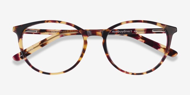 Messenger Tortoise AcetateEyeglass Frames from EyeBuyDirect, Closed View