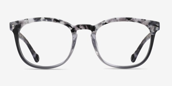 Keen Gray Floral Acétate Montures de lunettes de vue