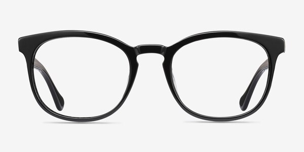 Keen Black Acetate Eyeglass Frames