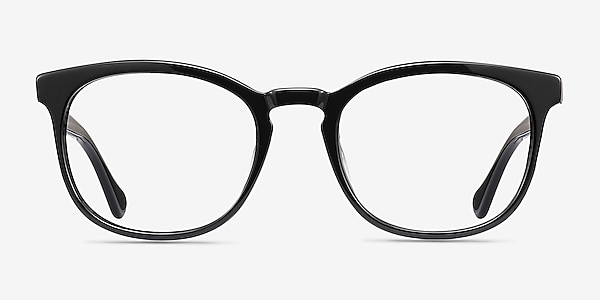 Keen Black Acetate Eyeglass Frames