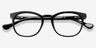 Keen Black AcetateEyeglass Frames from EyeBuyDirect, Closed View