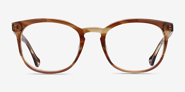 Keen Brown Acetate Eyeglass Frames