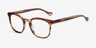 Keen Brown AcetateEyeglass Frames from EyeBuyDirect, Angle View