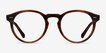 Theory Cognac AcetateEyeglass Frames from EyeBuyDirect, Front View