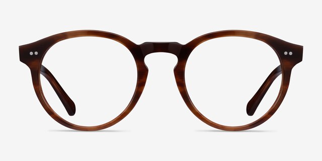 Theory Cognac AcetateEyeglass Frames from EyeBuyDirect, Front View