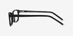 Mesquite Black AcetateEyeglass Frames from EyeBuyDirect, Side View