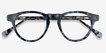 Marine Blue Tortoise AcetateEyeglass Frames from EyeBuyDirect, Closed View