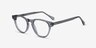 Marine Clear Gray AcetateEyeglass Frames from EyeBuyDirect, Angle View