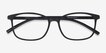 Median Black PlasticEyeglass Frames from EyeBuyDirect, Closed View