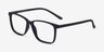 Alaska Black PlasticEyeglass Frames from EyeBuyDirect, Angle View
