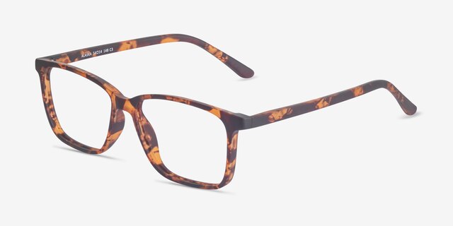 Alaska Écailles PlastiqueMontures de lunettes de vue d'EyeBuyDirect, Vue d'Angle