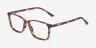 Alaska Écailles PlastiqueMontures de lunettes de vue d'EyeBuyDirect, Vue d'Angle