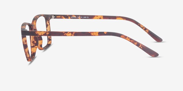 Alaska Écailles PlastiqueMontures de lunettes de vue d'EyeBuyDirect, Vue de Côté