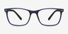 Arctic Blue PlasticEyeglass Frames from EyeBuyDirect, Front View