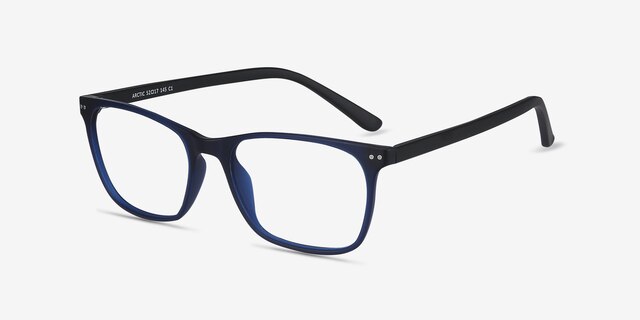 Arctic Blue PlasticEyeglass Frames from EyeBuyDirect, Angle View