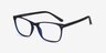 Arctic Blue PlasticEyeglass Frames from EyeBuyDirect, Angle View