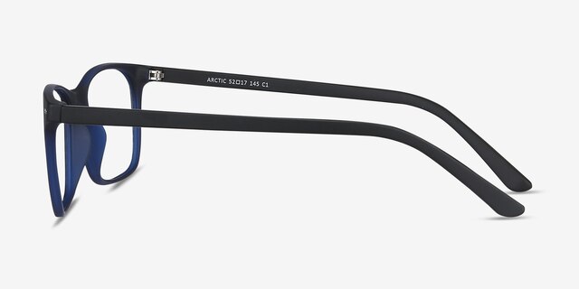 Arctic Blue PlasticEyeglass Frames from EyeBuyDirect, Side View