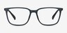 Stride Navy PlasticEyeglass Frames from EyeBuyDirect, Front View