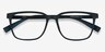 Stride Navy PlasticEyeglass Frames from EyeBuyDirect, Closed View