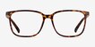 Stride Tortoise PlasticEyeglass Frames from EyeBuyDirect, Front View