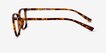 Stride Tortoise PlasticEyeglass Frames from EyeBuyDirect, Side View