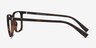 Stride Tortoise PlasticEyeglass Frames from EyeBuyDirect, Side View