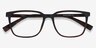 Stride Tortoise PlasticEyeglass Frames from EyeBuyDirect, Closed View