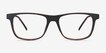 Karat Tortoise Plastic, MetalEyeglass Frames from EyeBuyDirect, Front View