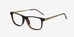 Karat Tortoise Plastic, MetalEyeglass Frames from EyeBuyDirect, Angle View