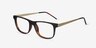 Karat Tortoise Plastic-metalEyeglass Frames from EyeBuyDirect, Angle View