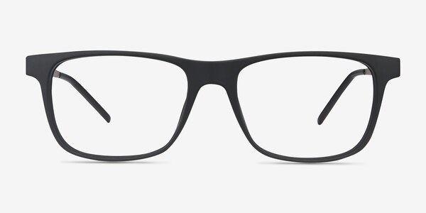 Karat Black Plastic-metal Eyeglass Frames