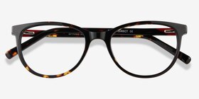 Sphinx Écailles Acétate Montures de lunettes de vue d'EyeBuyDirect, Vue Rapprochée