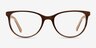 Sphinx Striped AcetateEyeglass Frames from EyeBuyDirect, Front View