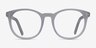 Primrose Matte Clear AcétateMontures de lunettes de vue d'EyeBuyDirect, Vue de Face