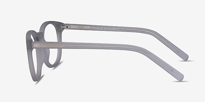 Primrose Matte Clear Acetate Eyeglass Frames from EyeBuyDirect