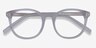 Primrose Matte Clear AcétateMontures de lunettes de vue d'EyeBuyDirect, Vue Rapprochée