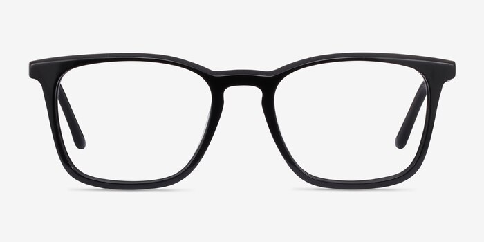 Phoenix Noir Acétate Montures de lunettes de vue d'EyeBuyDirect