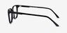Phoenix Noir AcétateMontures de lunettes de vue d'EyeBuyDirect, Vue de Côté