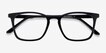 Phoenix Black AcetateEyeglass Frames from EyeBuyDirect, Closed View