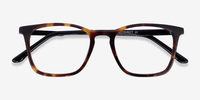 Phoenix Écailles AcétateMontures de lunettes de vue d'EyeBuyDirect, Vue Rapprochée