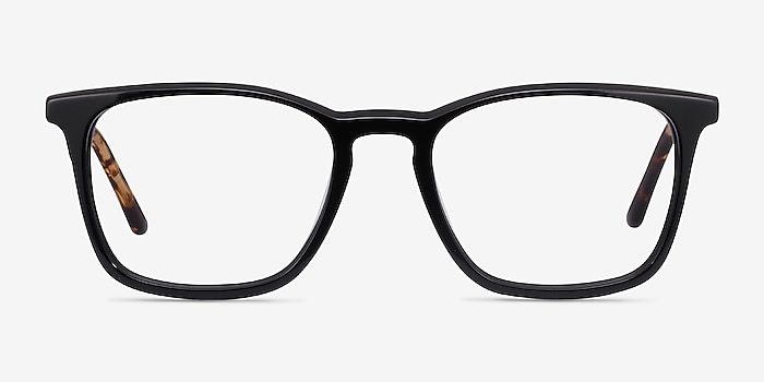 Phoenix Black Tortoise Acetate Eyeglass Frames from EyeBuyDirect